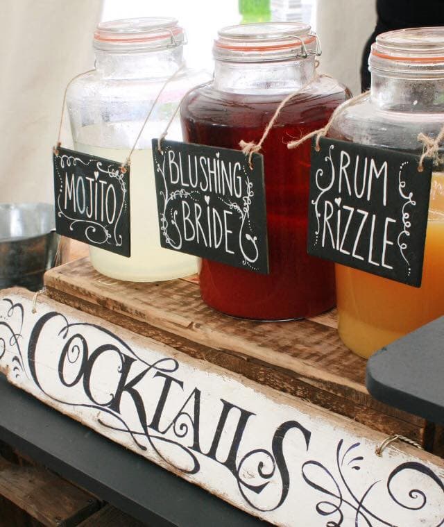 Big Event Tent Cocktails